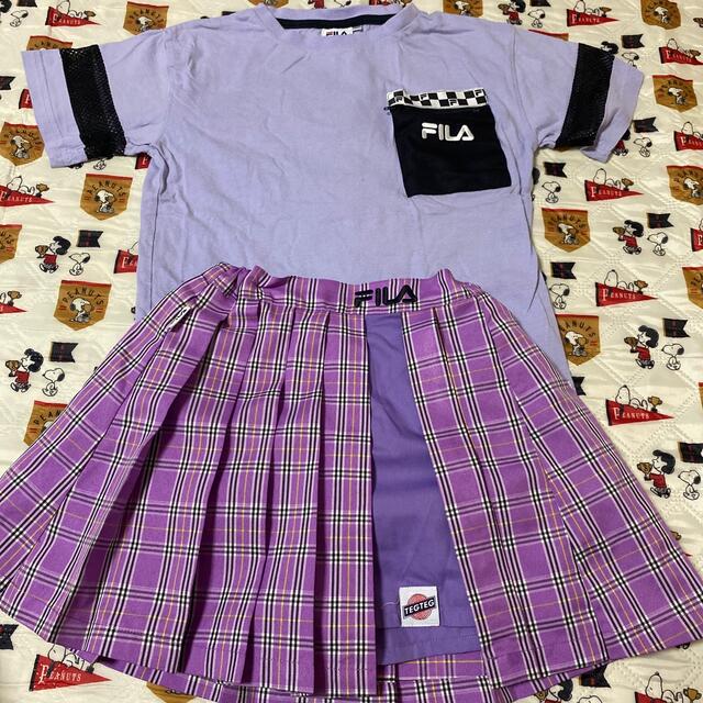 FILA(フィラ)の専用 キッズ/ベビー/マタニティのキッズ服女の子用(90cm~)(Tシャツ/カットソー)の商品写真