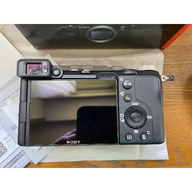 204800ファインダ種類SONY α7C ボディー