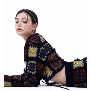 【SCULPTOR】★ Handmade Crochet Bolero Top(カーディガン)