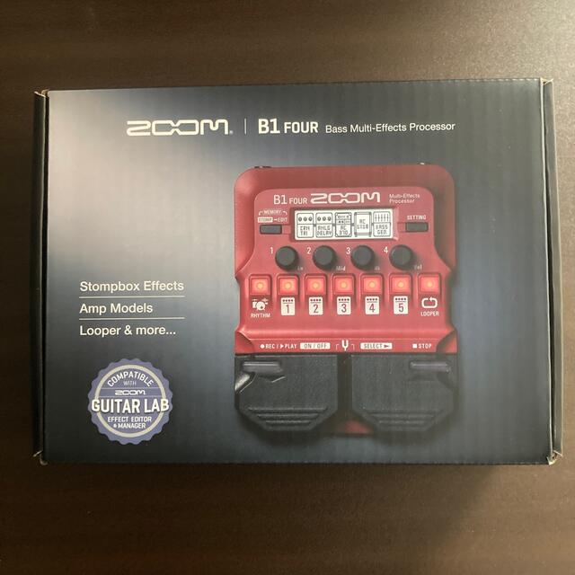 zoom B1 four ベース マルチエフェクター 楽器のベース(ベースエフェクター)の商品写真