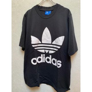 アディダス(adidas)のadidasビッグロゴTシャツ古着(Tシャツ/カットソー(半袖/袖なし))