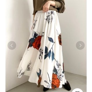 Ameri VINTAGE - Ameri【タグ付未使用品】花柄 サーキュラー スカート