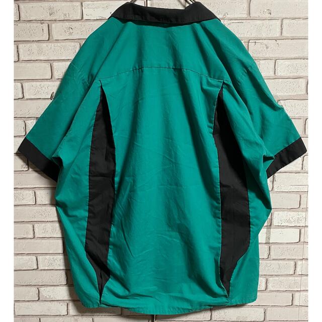 90s 古着 ヴィンテージ ボーリングシャツ 開襟シャツ 刺繍 90s 古着 ヴィンテージ ボーリングシャツ 開襟シャツ 刺繍