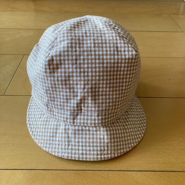 帽子　キャスケット　ギンガムチェック レディースのファッション小物(その他)の商品写真