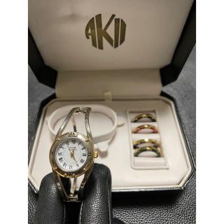 アンクライン(ANNE KLEIN)の希少☆アンクラインⅡ ブレスレット型腕時計(腕時計)