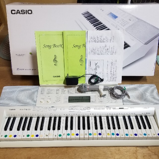 CASIO - CASIO LK-208 光ナビゲーションキーボードの通販 by meio