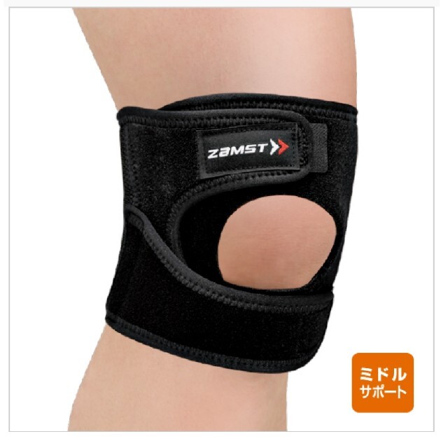 ZAMST(ザムスト)のザムスト JK-1 膝サポーター 左右兼用 スポーツ/アウトドアのトレーニング/エクササイズ(トレーニング用品)の商品写真
