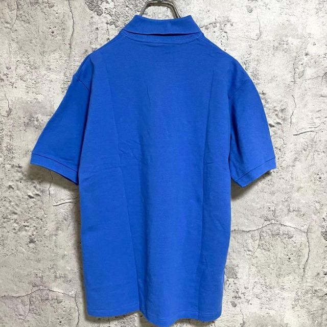 FRED PERRY(フレッドペリー)のフレッドペリー　ワンポイントロゴ刺繍　ポロシャツ　ブルー　半袖 メンズのトップス(ポロシャツ)の商品写真