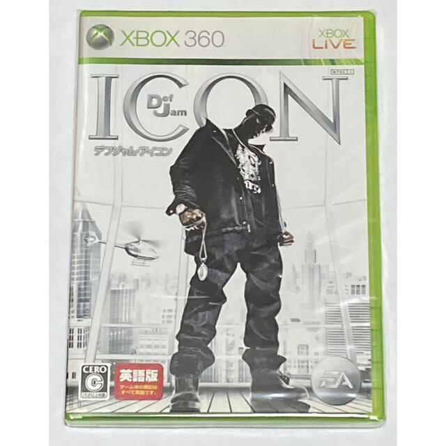 Xbox360(エックスボックス360)のXBOX360 デフジャム アイコン エンタメ/ホビーのゲームソフト/ゲーム機本体(家庭用ゲームソフト)の商品写真