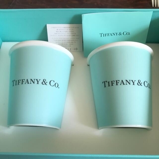 ティファニー(Tiffany & Co.)の【新品未使用】ペアカップ(グラス/カップ)