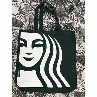 スターバックスコーヒー(Starbucks Coffee)の正規品　スターバックス　グリーン　ロゴ　トートバッグ　大きい 肩掛け サイレン(トートバッグ)