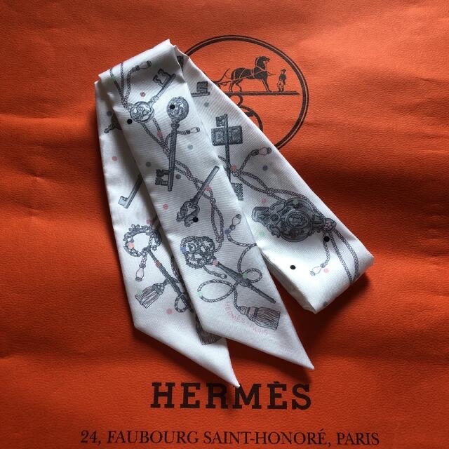 爆売り！ Hermes - エルメス ツイリー レクレアポア 鍵 バーキン ケリー ボリード に バンダナ/スカーフ - covid19