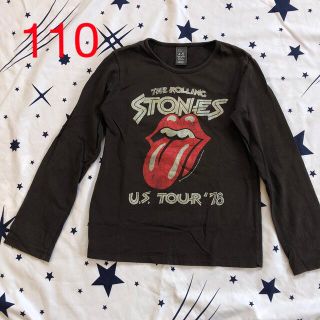 ザラキッズ(ZARA KIDS)のZara Kids✴︎THE ROLLING STONESロングTシャツ(Tシャツ/カットソー)