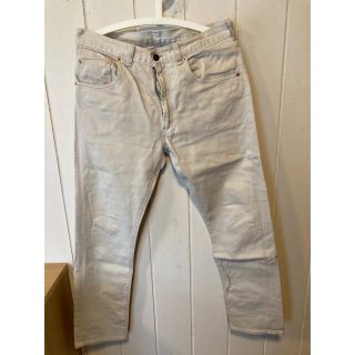 リーバイス(Levi's)のリーバイス　デニム　オフホワイト　519 W32 L34(デニム/ジーンズ)