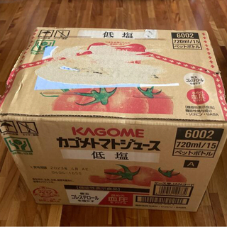 カゴメ(KAGOME)のKAGOMEトマトジュース　低塩　15本セット(ソフトドリンク)