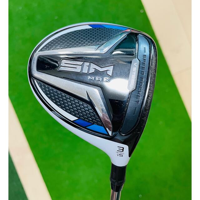 TaylorMade(テーラーメイド)の値下げ　SIM MAX 3W ディアマナZF60S  希少シャフト スポーツ/アウトドアのゴルフ(クラブ)の商品写真