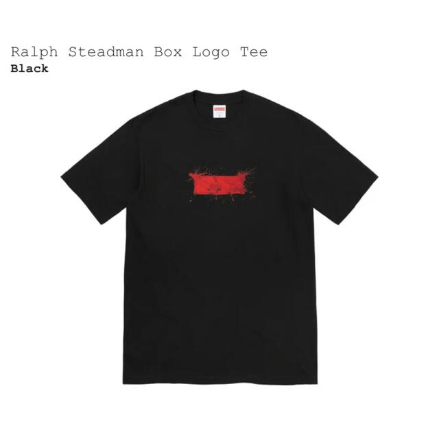 Supreme Ralph Steadman Box Logo Tee L 白