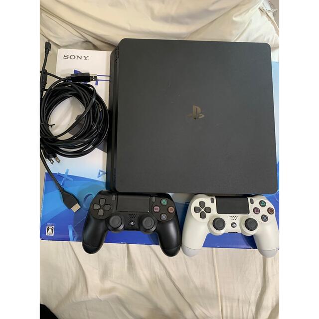 海外花系 【白コントローラー付き!】PS4 CUH-2000A Jet Black - 通販