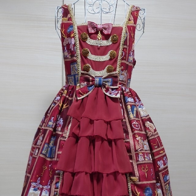 Angelic Pretty - Fairy Crystal JSK ワイン Angelic Prettyの Angelic Pretty - Fairy Crystal JSK ワイン Angelic Prettyの