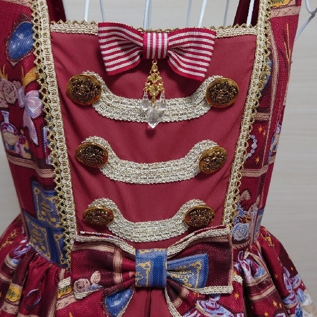 Angelic Pretty - Fairy Crystal JSK ワイン Angelic Prettyの Angelic Pretty - Fairy Crystal JSK ワイン Angelic Prettyの