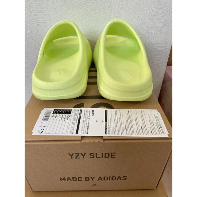 adidas(アディダス)のadidas YEEZY Slide "Glow Green" (HQ6447) メンズの靴/シューズ(サンダル)の商品写真