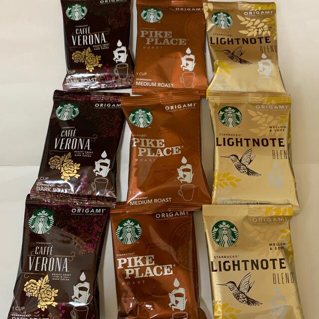 Starbucks Coffee(スターバックスコーヒー)のスターバックス　ORIGAMI  オリガミ　ドリップコーヒー　匿名配送 食品/飲料/酒の飲料(コーヒー)の商品写真