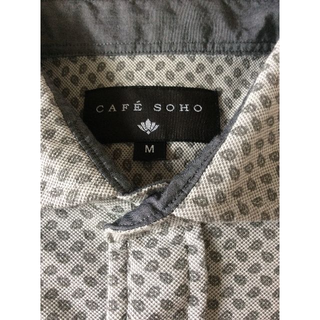 AOKI(アオキ)の新品】　 CAFE SOHO 　(定価税込￥5489)　　半袖　シャツ　　М メンズのトップス(シャツ)の商品写真