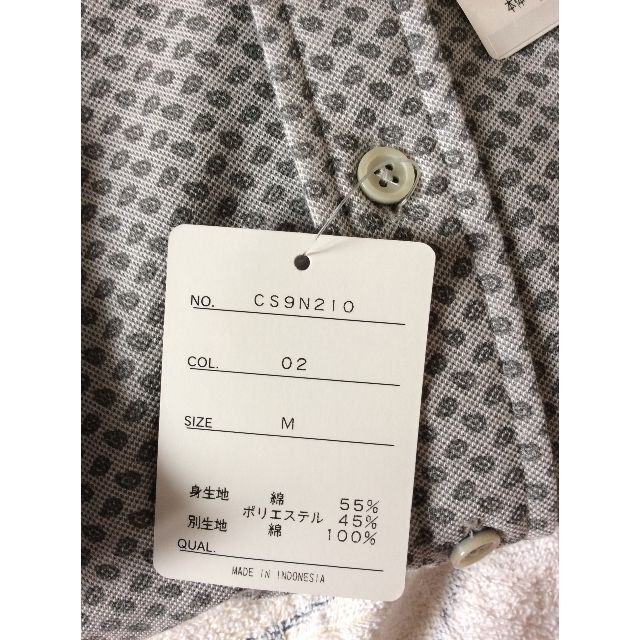 AOKI(アオキ)の新品】　 CAFE SOHO 　(定価税込￥5489)　　半袖　シャツ　　М メンズのトップス(シャツ)の商品写真