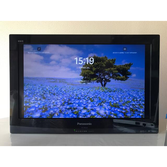 Panasonic(パナソニック)のPanasonic ビエラTH-L19C3-K スマホ/家電/カメラのテレビ/映像機器(テレビ)の商品写真