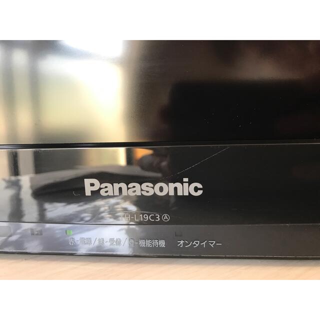 Panasonic(パナソニック)のPanasonic ビエラTH-L19C3-K スマホ/家電/カメラのテレビ/映像機器(テレビ)の商品写真
