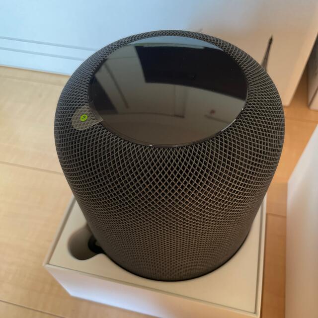 Apple(アップル)のAPPLE スマートスピーカー HomePod スペースグレー スマホ/家電/カメラのオーディオ機器(スピーカー)の商品写真