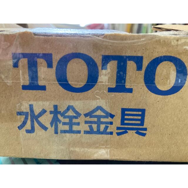 TOTO - TOTO 水栓 TKS05303J台付 シングル 混合 金具 キッチン 未使用