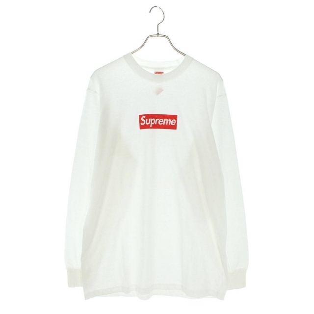 値引 Supreme - シュプリーム 20AW Box Logo L/S Tee ボックスロゴ長袖カットソー メンズ M Tシャツ+カットソー(七分+長袖)