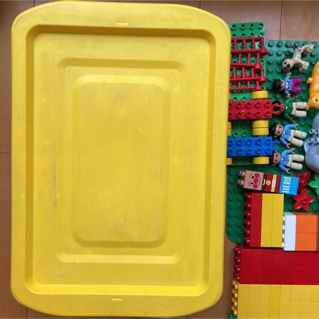 LEGO デュプロ　ぞうさんのバケツ＋楽しい動物園 キッズ/ベビー/マタニティのおもちゃ(知育玩具)の商品写真