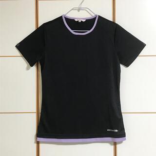 ケイパ(Kaepa)の【Kaepa】メッシュTシャツ　ブラックｘパープル(Tシャツ(半袖/袖なし))