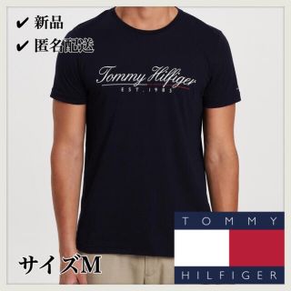 トミーヒルフィガー(TOMMY HILFIGER)の【新品】Tommy Hilfiger ロゴTシャツ ネイビー トミーヒルフィガー(Tシャツ/カットソー(半袖/袖なし))