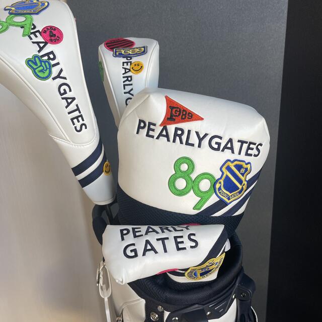 PEARLY GATES(パーリーゲイツ)の限定モデル‼︎ パーリーゲイツ　ワッペン　スタンド　キャディバッグ スポーツ/アウトドアのゴルフ(バッグ)の商品写真