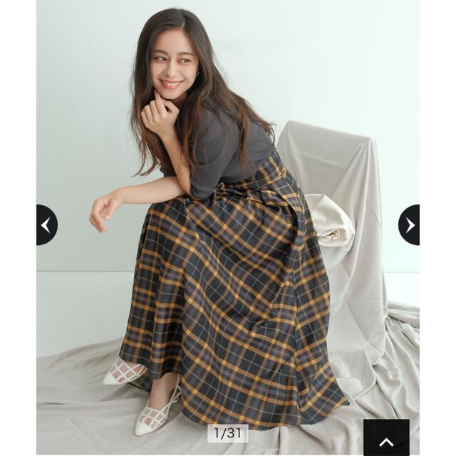 Mystrada - 新品タグ付き◇マイストラーダ チェックスカートの通販 by ...