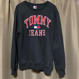 トミー(TOMMY)の【TOMMY】スウェット　トレーナー　BLACK(トレーナー/スウェット)