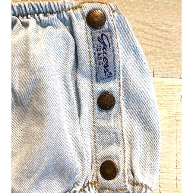 GUESS(ゲス)の【guess】ゲス　デニム　オーバーパンツ キッズ/ベビー/マタニティのベビー服(~85cm)(パンツ)の商品写真