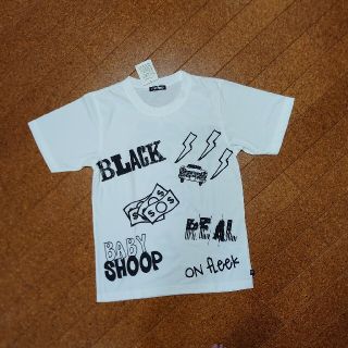 ベイビーシュープ(baby shoop)の白のTシャツ(Tシャツ(半袖/袖なし))