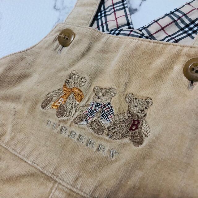 BURBERRY(バーバリー)のBurberry バーバリー　サロペット　ジャンパースカート　サロペ　ワンピース キッズ/ベビー/マタニティのキッズ服女の子用(90cm~)(ワンピース)の商品写真