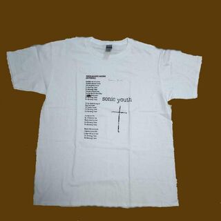 ☆☆☆ ソニック・ユース　Tシャツ　Ｌサイズ　新品未使用品(Tシャツ/カットソー(半袖/袖なし))