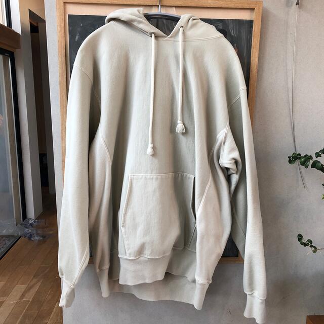 AURALEE SUPER MILLED SWEAT P/O PARKA  5