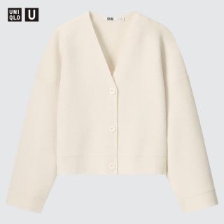 ユニクロ(UNIQLO)のUNIQLO メリノブレンドショートカーディガン(カーディガン)