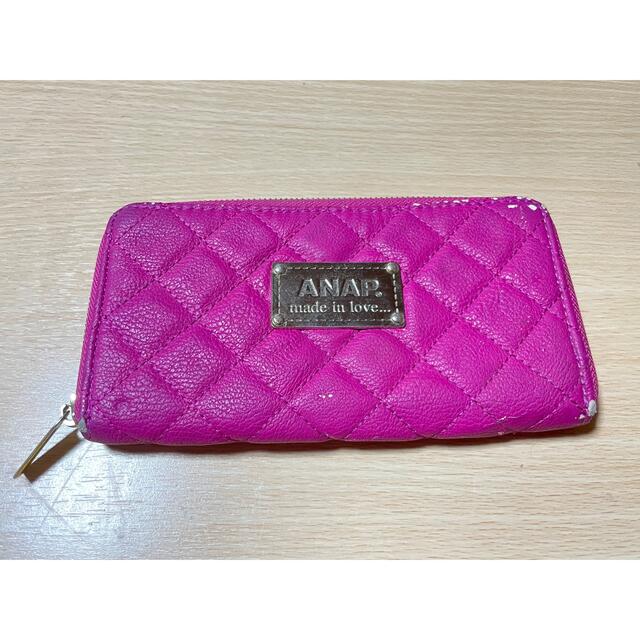 ANAP(アナップ)のANAP アナップ 長財布 ピンク レディースのファッション小物(財布)の商品写真