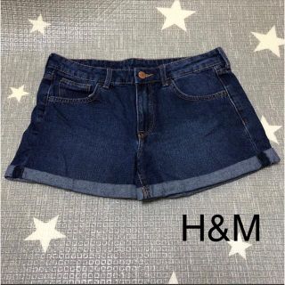 エイチアンドエム(H&M)の【美品】H&M デニムショートパンツ(ショートパンツ)