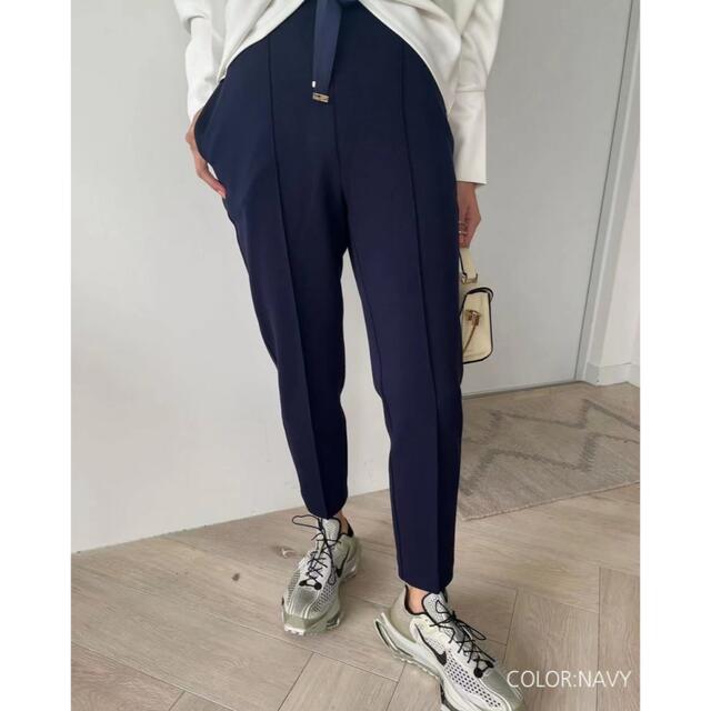 BIRTHDAY BASH(バースデーバッシュ)のBB casey pants color ブルー レディースのパンツ(クロップドパンツ)の商品写真