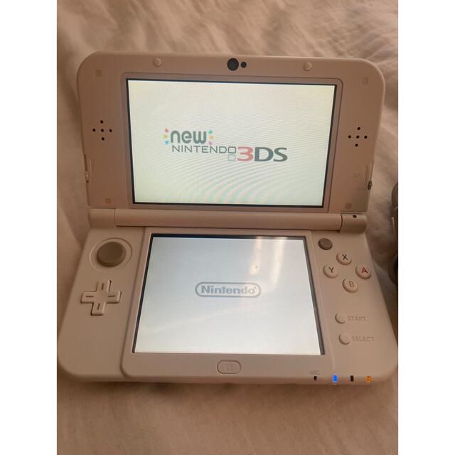 NEW nintendo 3ds LL パールホワイト