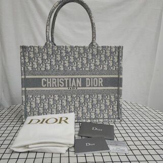 Christian Dior - クリスチャンディオール ブックトートバック　グレー